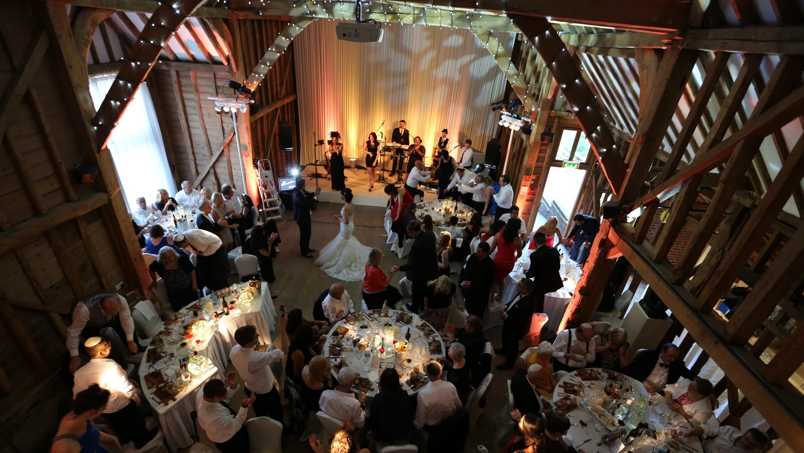 Live Event Performance - Simcha Band Review London - Tewin Bury Farm | Sensation Band