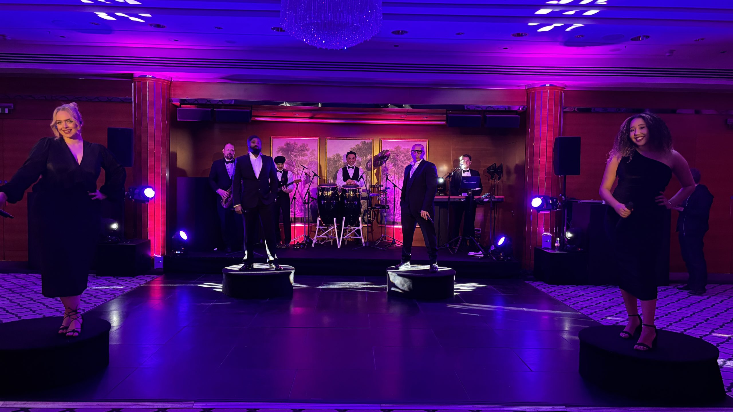 Img 1691 - Sensation Band at the Four Seasons Park Lane for a Corporate event | Sensation Band